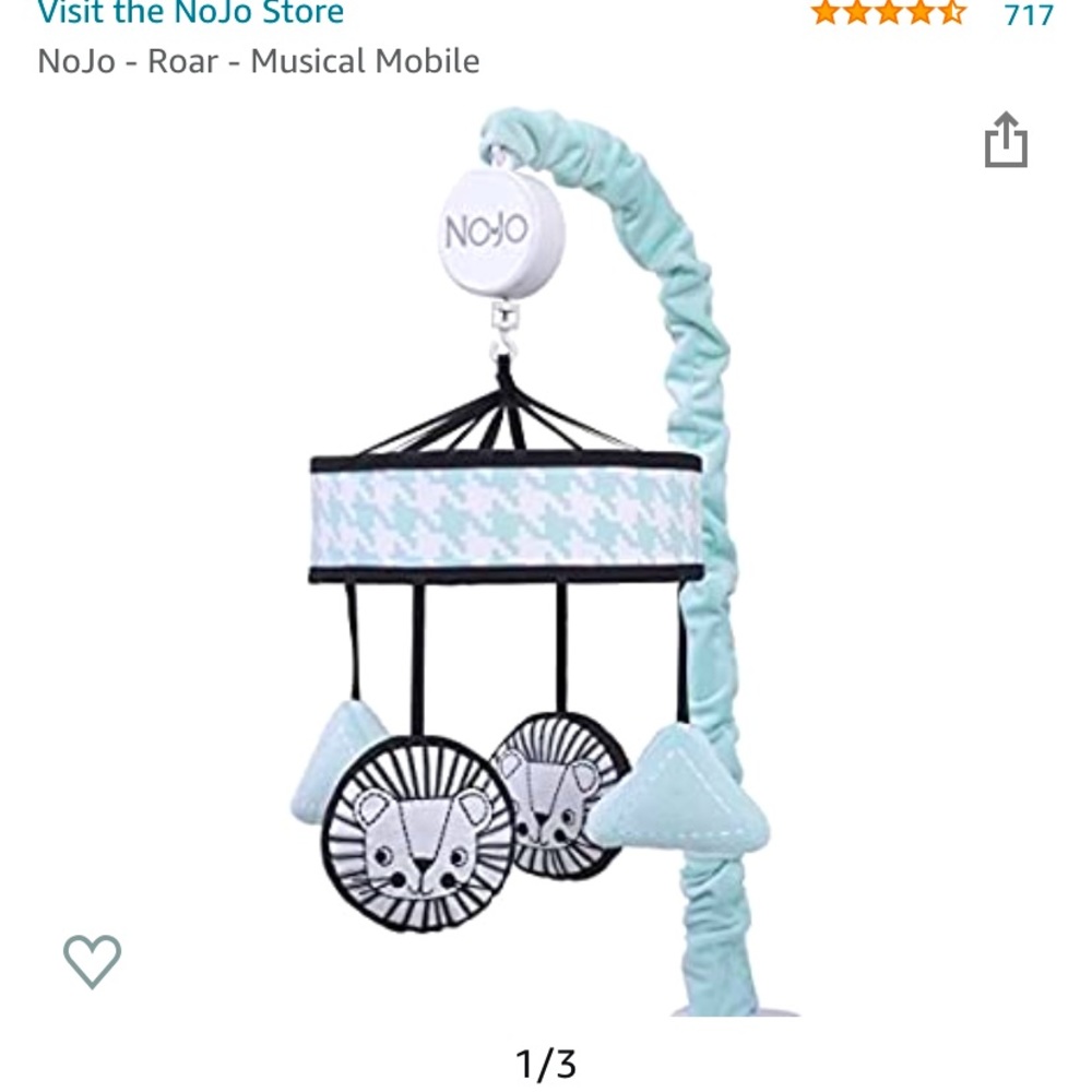 Baby mobile musical